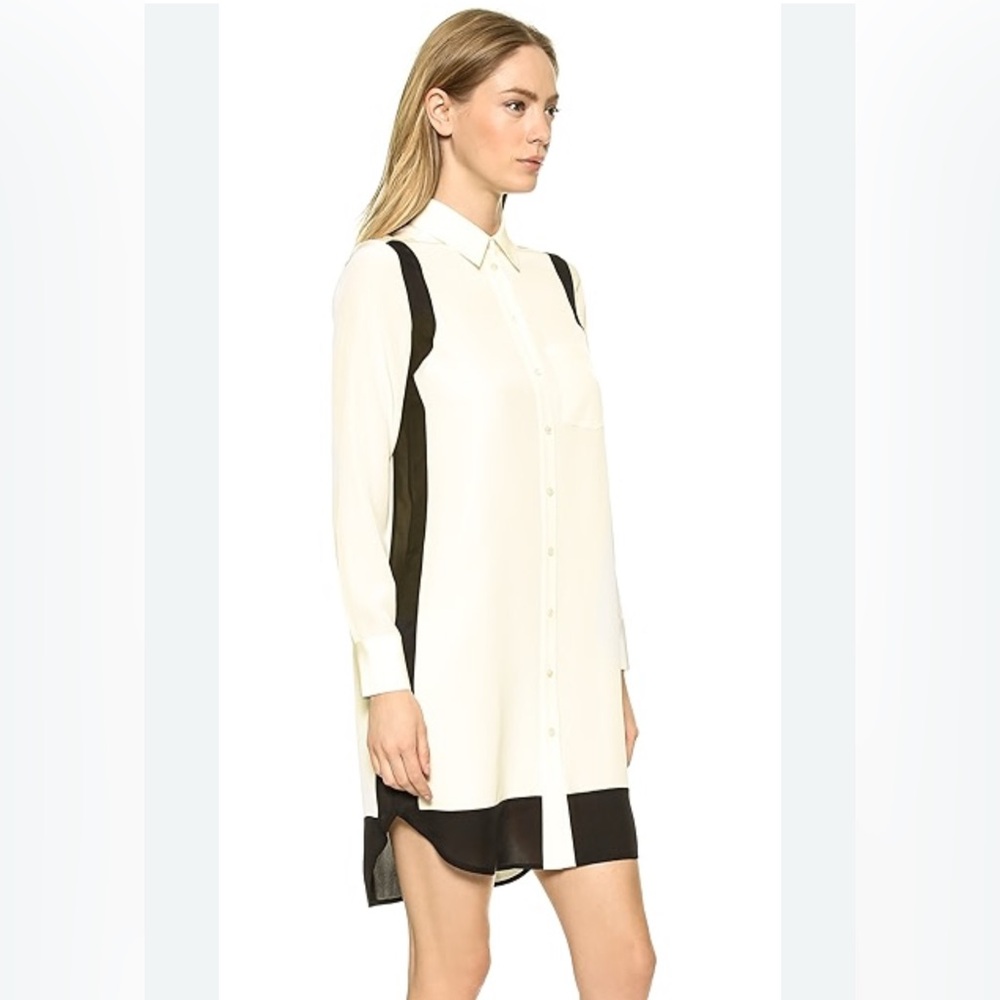 Vince Crepe de Chine Shirtdress - Picture 10 of 10
